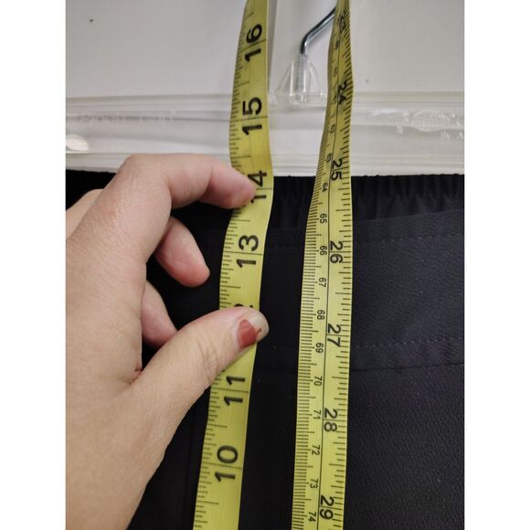 Roz & Ali Women's 1X Black Crop Trousers - Picture 5 of 7